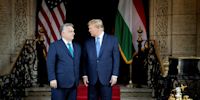 Trump again playing host to ‘illiberal’ Hungarian leader at Mar-a-Lago club