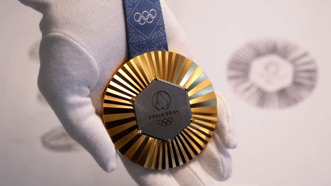 Are Olympic gold medals made of real gold?