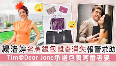 楊洛婷名牌銀包離奇消失報警求助 Tim@Dear Jane承諾包養呵番老婆