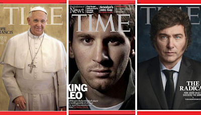 Quiénes son los 8 argentinos que fueron tapa de la revista TIME, además de Javier Milei