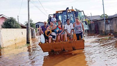 Tormenta en Brasil separó a 104 niños de sus padres