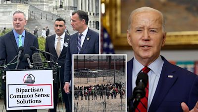 NY Rep. Suozzi, Pa. Rep. Fitzpatrick urge Biden to end asylum abuses and ‘bring order to the border’: ‘Americans want action’