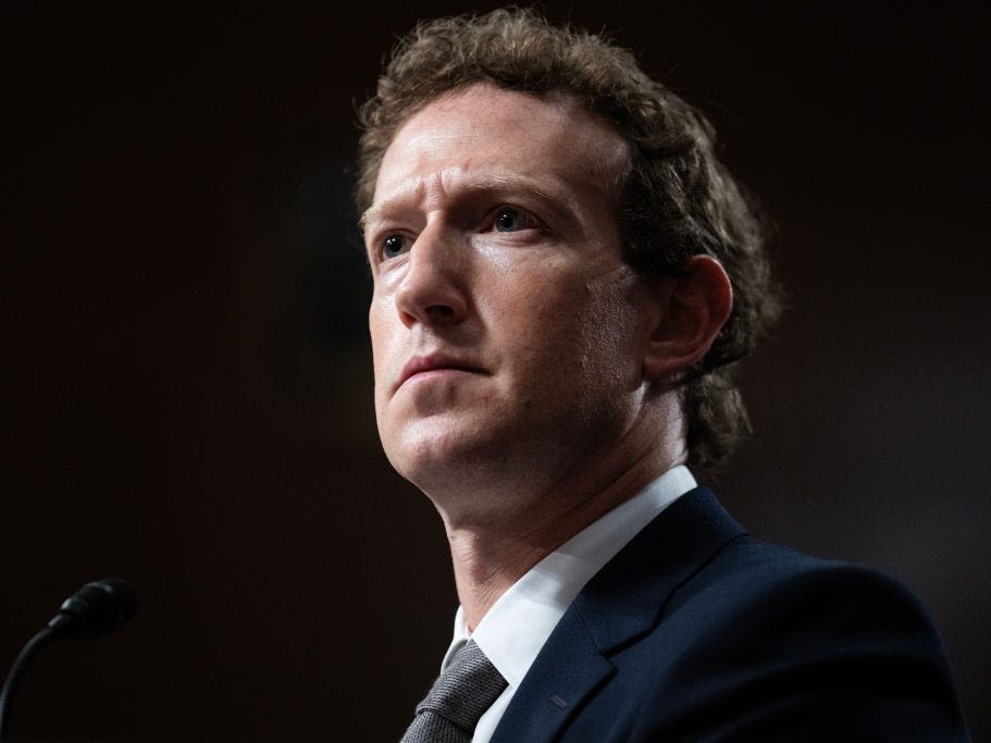 Mark Zuckerberg's wealth may slide $25 billion in a day as Big Tech faces $350 billion sell-off