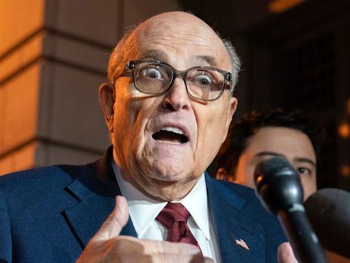 Rudy Giuliani interrupts his own bankruptcy hearing, yelling it's 'defamatory' to accuse him of bankruptcy fraud