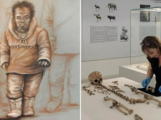 Reconstruction shows tiny Ice Age teen from 11,000 years ago with dwarfism