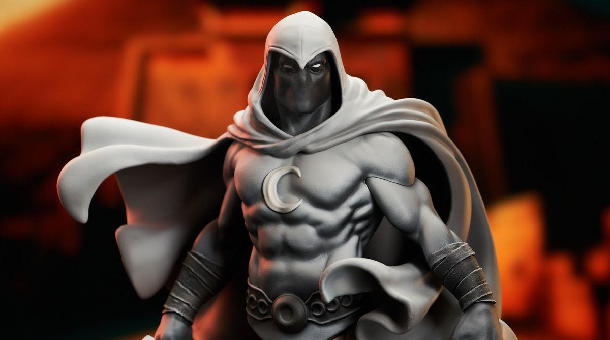 First Look: Diamond Select Toys' Moon Knight Bust