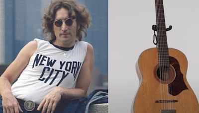 Violão de John Lennon, usado na gravação do álbum "Help!", é leiloado por cerca de R$ 14,5 milhões | GZH