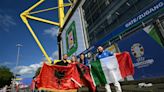 Video: Albania fans commit culinary crime to torture Italy supporters