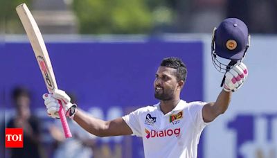 2nd Test, Day 1: Dinesh Chandimal ton powers Sri Lanka to 306-3 against New Zealand | Cricket News - Times of India