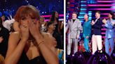 Watch Tayor Swift Melt Down Seeing *NSYNC Reunite at the 2023 VMAs