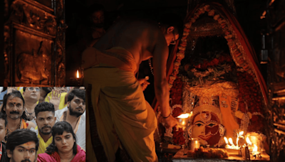 MP: Devotees Throng Ujjain's Mahakaleshwar Temple On 2nd Shravan Somwar; Indian Cricketer Umesh Yadav Attends Bhasma Aarti