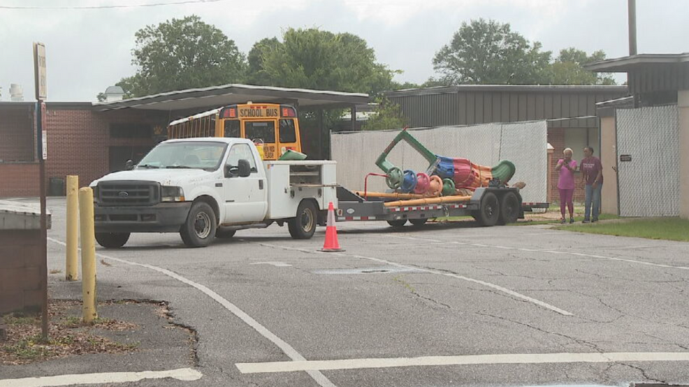 Milton elementary school replacing playground equipment after failed safety inspection