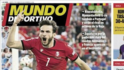 El duro camino de España en la Eurocopa acapara las portadas deportivas de hoy