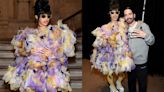 Cardi B Bursts With Color in 3D Florals and Feathers at Marc Jacobs’ Fall 2024 Runway Show in New York