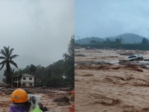 Shocking Videos Capture Flood Fury In Kerala's Wayanad; 63 Killed In Landslide - News18