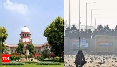 SC proposes committee to reach out to farmers and govt to open Shambhu border | India News - Times of India