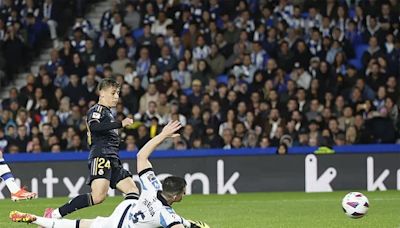 Real Madrid le ganó a Real Sociedad y extiende su ventaja como único líder en España