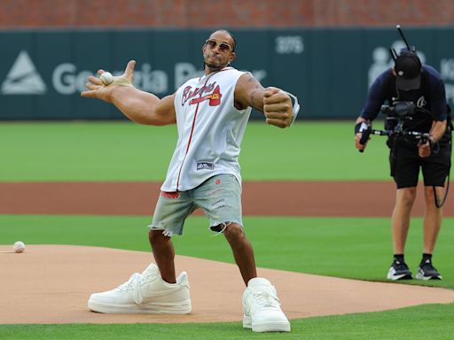 Ludacris Used His “Get Back” Arms To Throw Out The First Pitch At Last Night’s Braves Game