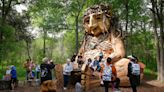 Find Austin's new giant troll over the river and through the woods at Pease Park