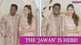 Director Atlee & His Wife Priya Mohan Get Papped As They Attend Anant & Radhika's Wedding - News18