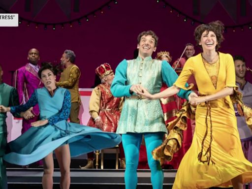 'I feel like a kid again': Michael Urie and Sutton Foster have fun in 'Once Upon a Mattress'