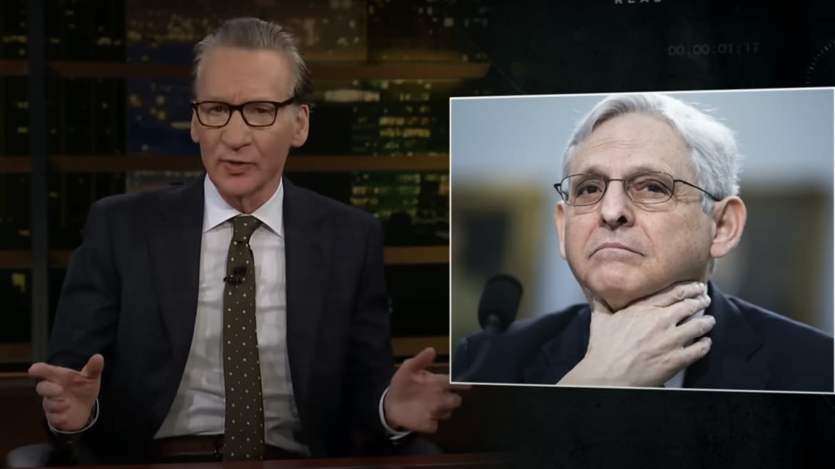 Bill Maher Blasts AG Merrick Garland for Failing to Prosecute Trump