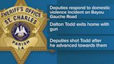 St Charles deputies shoot domestic violence suspect during standoff after non-lethal shots fired, failed