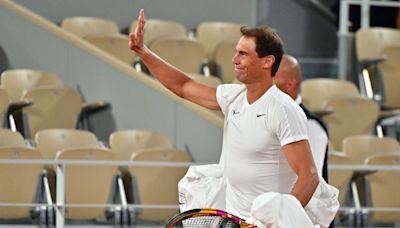 Rafael Nadal vivió un primer entrenamiento histórico en Roland Garros