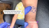 Tattoo artist who went viral for ‘inking’ her child has no regrets about the stunt