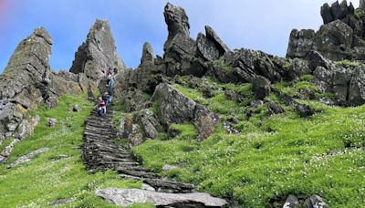 The weeklong 'Hiking & Island Hopping: Cork & Kerry' trek traverses stunning Emerald Isle landscapes