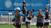 Carolina Panthers training camp recap: Bryce Young, Diontae Johnson connect on Day 1