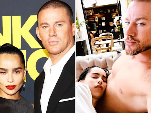 Channing Tatum Cuddles Up with Fiancée Zoë Kravitz in Romantic Tribute: 'I Got You Forever'