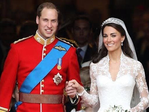 Kate Middleton y el príncipe William revelan inédita foto de su boda para celebrar su aniversario