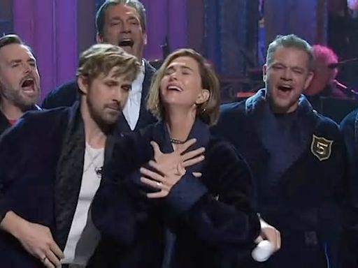 Ryan Gosling, Matt Damon y Paul Rudd trolean a Kristen Wiig en 'SNL' aguándole la fiesta por ser invitada recurrente
