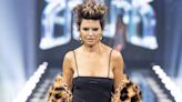 Lisa Rinna Walks the Runway in Daring Bodysuit and Fur Coat: Pics