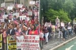 Thousands flood City Hall steps to oppose proposed NYC homeless shelter
