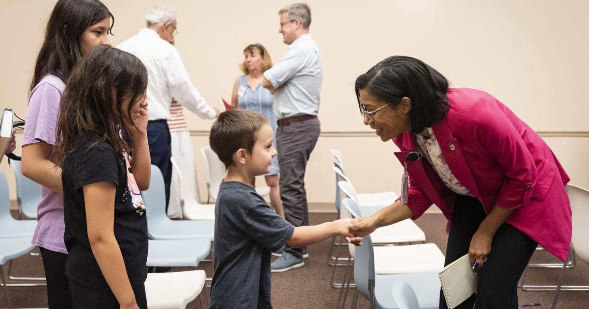 After rigorous preparation, Shontell Robinson is ready to take Forsyth County government to the people