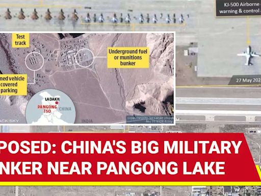 Satellite Pictures Expose China's Secret Military Bunker Near Pangong Lake In Ladakh | TOI Original - Times of India Videos