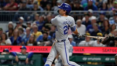 Royals infielder Adam Frazier reflects on PNC Park return after homer & milestone hit