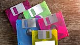 The 'last man' selling floppy-disks says airlines continue to make orders for the ancient storage technology