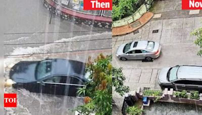 Mumbai: New drain makes key Bandra road flood-free for 1st time in years | Mumbai News - Times of India