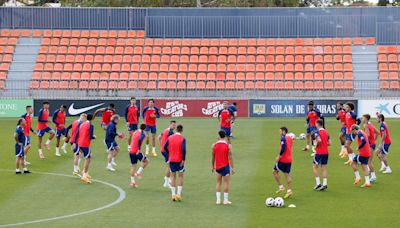 El Atleti vuelve al trabajo