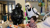 Star Wars characters visit young patients at Loma Linda University Children's Hospital