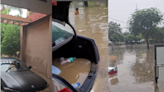 'This Is Gurgaon': Video Shows Luxury Cars Swallowed By Rainwater, 'My BMW, Mercedes, All Gone'