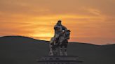 Monumental Genghis Khan statue overlooks Mongolia's vast landscapes