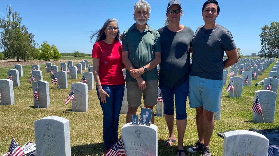 Families gather at Sacramento Valley National Cemetery to honor loved ones on Memorial Day