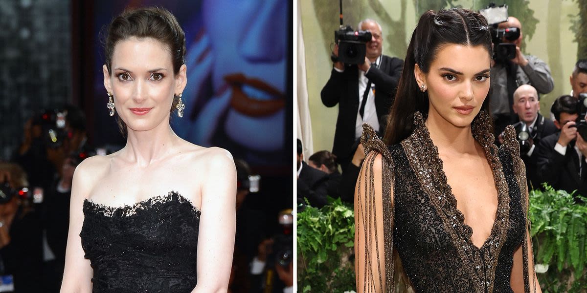 Winona Ryder Reacts to Kendall Jenner Wearing Her Archival Givenchy Dress to the Met Gala