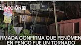 Armada confirma que fenómeno registrado en Penco fue un tornado - La Tercera