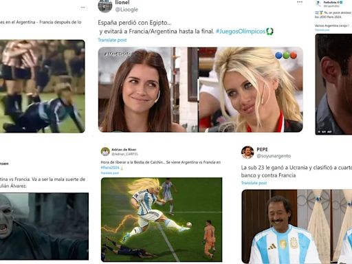 Argentina chocará ante Francia en los cuartos de final de los Juegos Olímpicos y estallaron los memes: el Mundial y Dibu Martínez, protagonistas