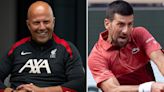 Slot name drops Novak Djokovic in first Liverpool interview in hint at tactics